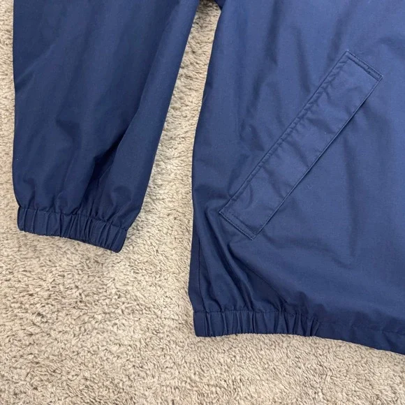 Vtg Line 7 Americas Cup Windbreaker Mens L Blue 2000 New Zealand Full Zip Jacket